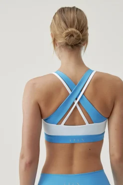 Born Living Yoga Top Hanae Mykonos/White Azul Online