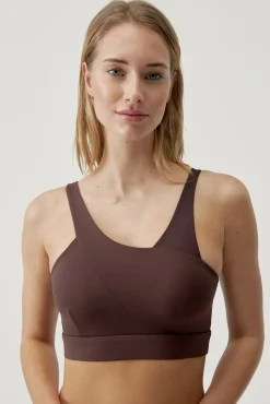 Born Living Yoga Top Jin Cacao Marron Online