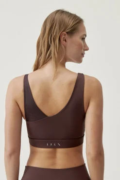 Born Living Yoga Top Jin Cacao Marron Online