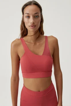 Born Living Yoga Top Jin Grenade Rojo Outlet