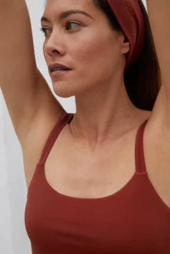 Dash and Stars Top Sujetador Deportivo Rojo Collagen Feel Nude Best