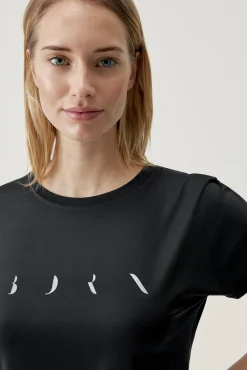 Born Living Yoga T-Shirt Azami Black Negro