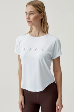 Born Living Yoga T-Shirt Azami White Blanco Best