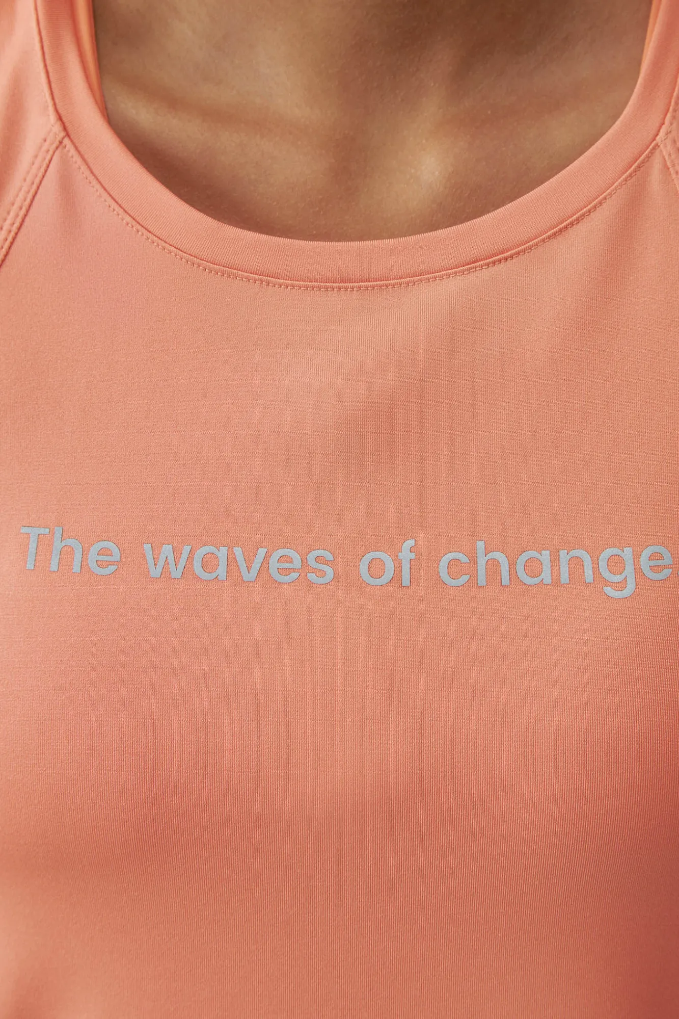 Born Living Yoga T-Shirt Dai Nectarine Naranja Online