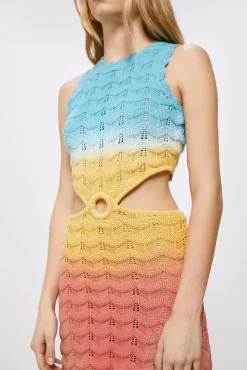 High Spirits Vestido Avenue Azul Clearance