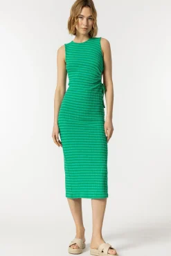 Tiffosi Vestido Bicolor Cut Out Verde Online