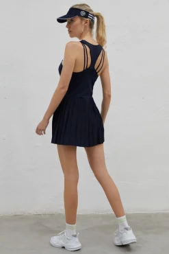 Dash and Stars Vestido Blanco Con Malla Interior Beige New