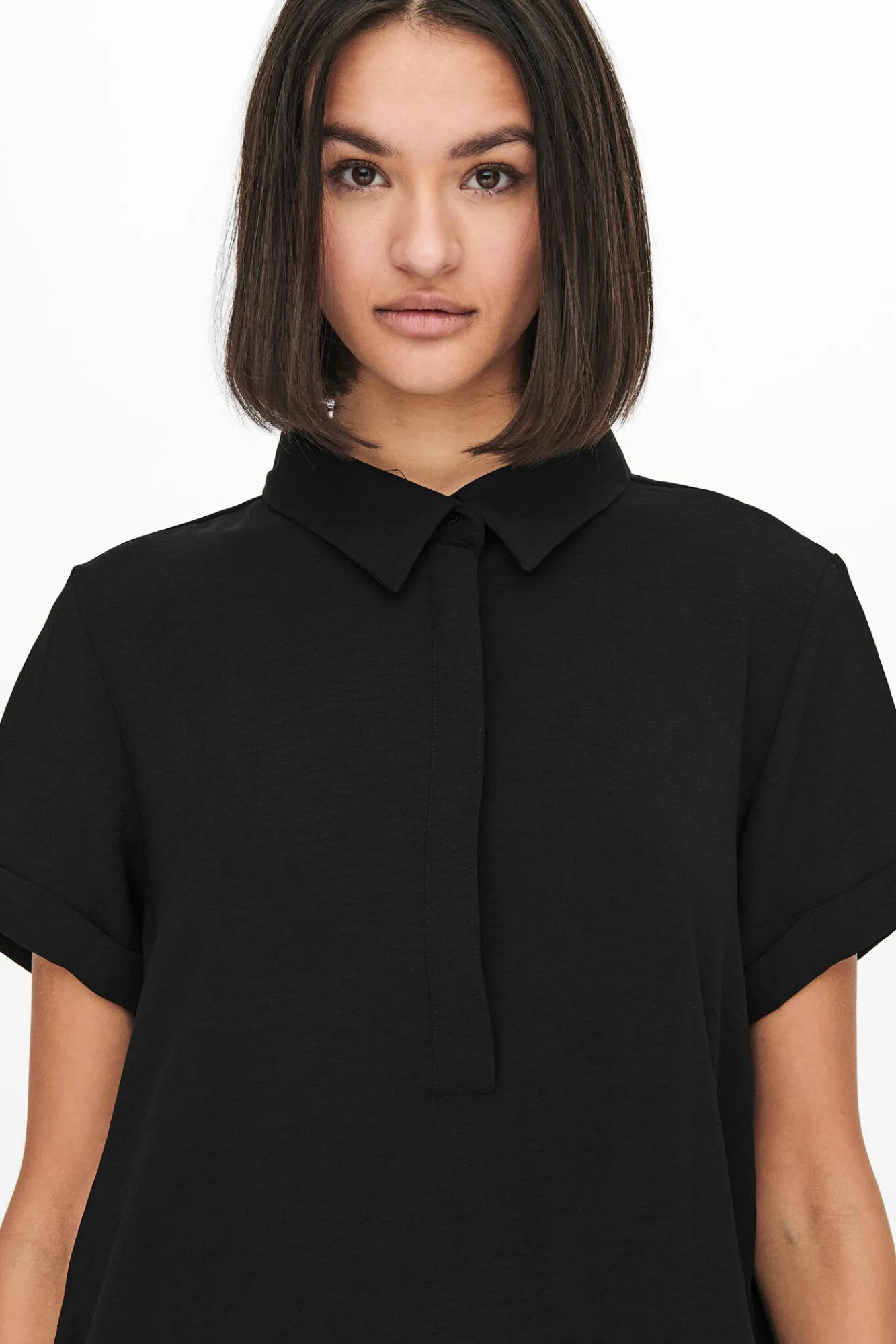 JDY Vestido Camisero Corto Marengo Best