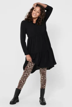 JDY Vestido Camisero Midi Negro Clearance