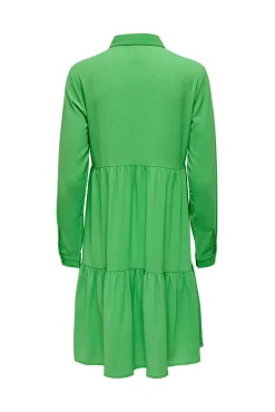 JDY Vestido Camisero Midi Verde Sale