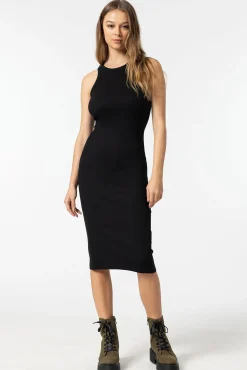 Tiffosi Vestido Canale Negro Outlet