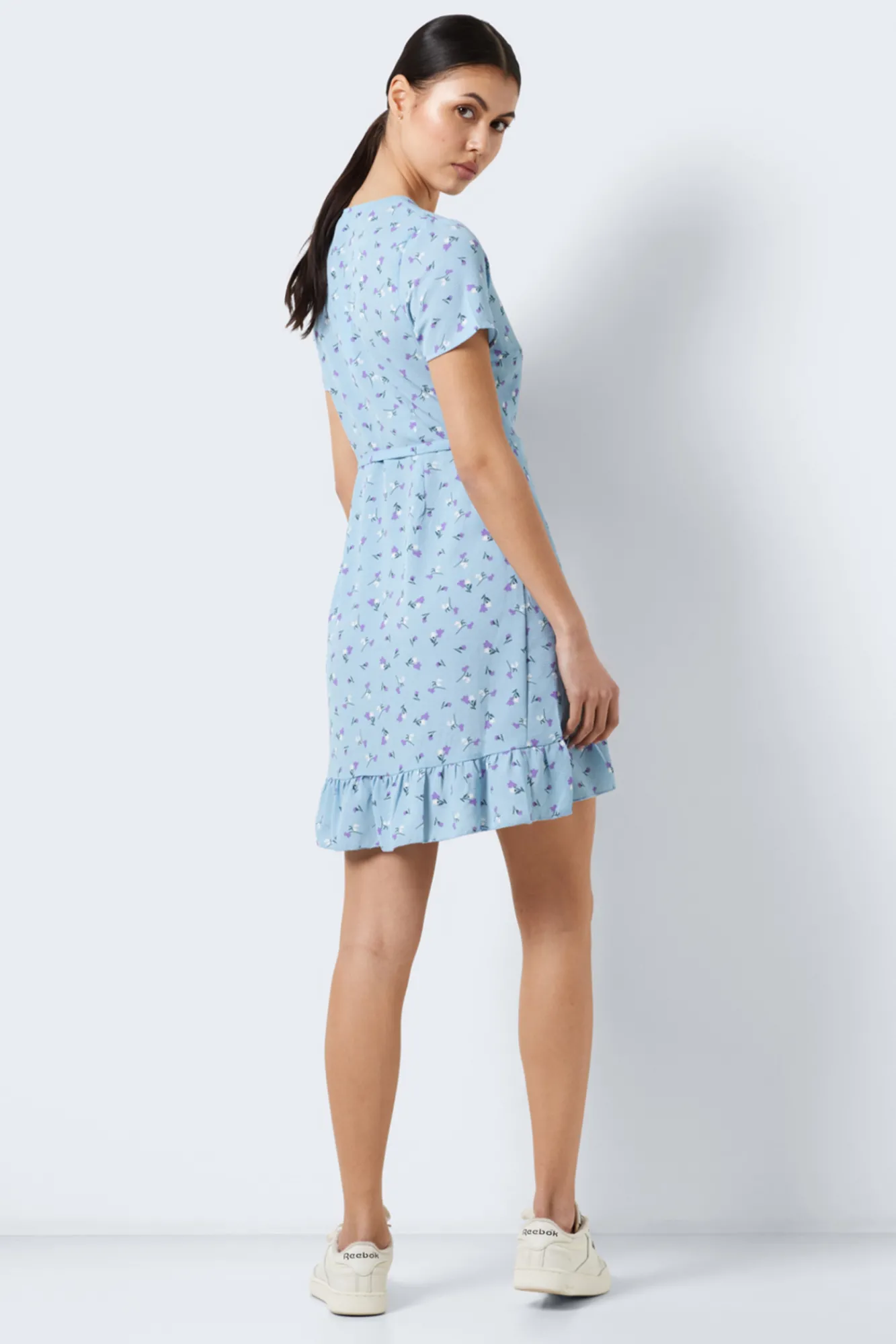 Noisy May Vestido Corto Azul Medio Sale