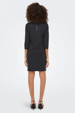 Only Vestido Corto Gris Medio Sale