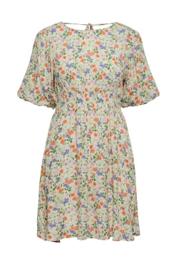 Pieces Vestido Corto Blanco Hot