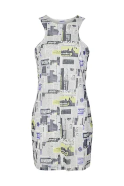 Noisy May Vestido Corto Blanco Hot