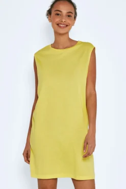 Noisy May Vestido Corto Amarillo Discount