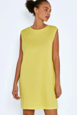 Noisy May Vestido Corto Amarillo Discount