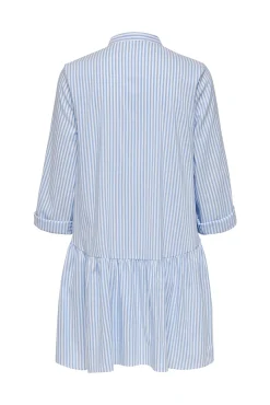 Only Vestido Corto Camisero Blanco New
