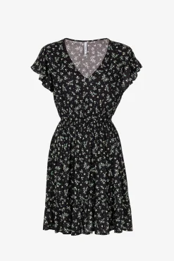Tiffosi Vestido Corto Carmecita Negro Outlet