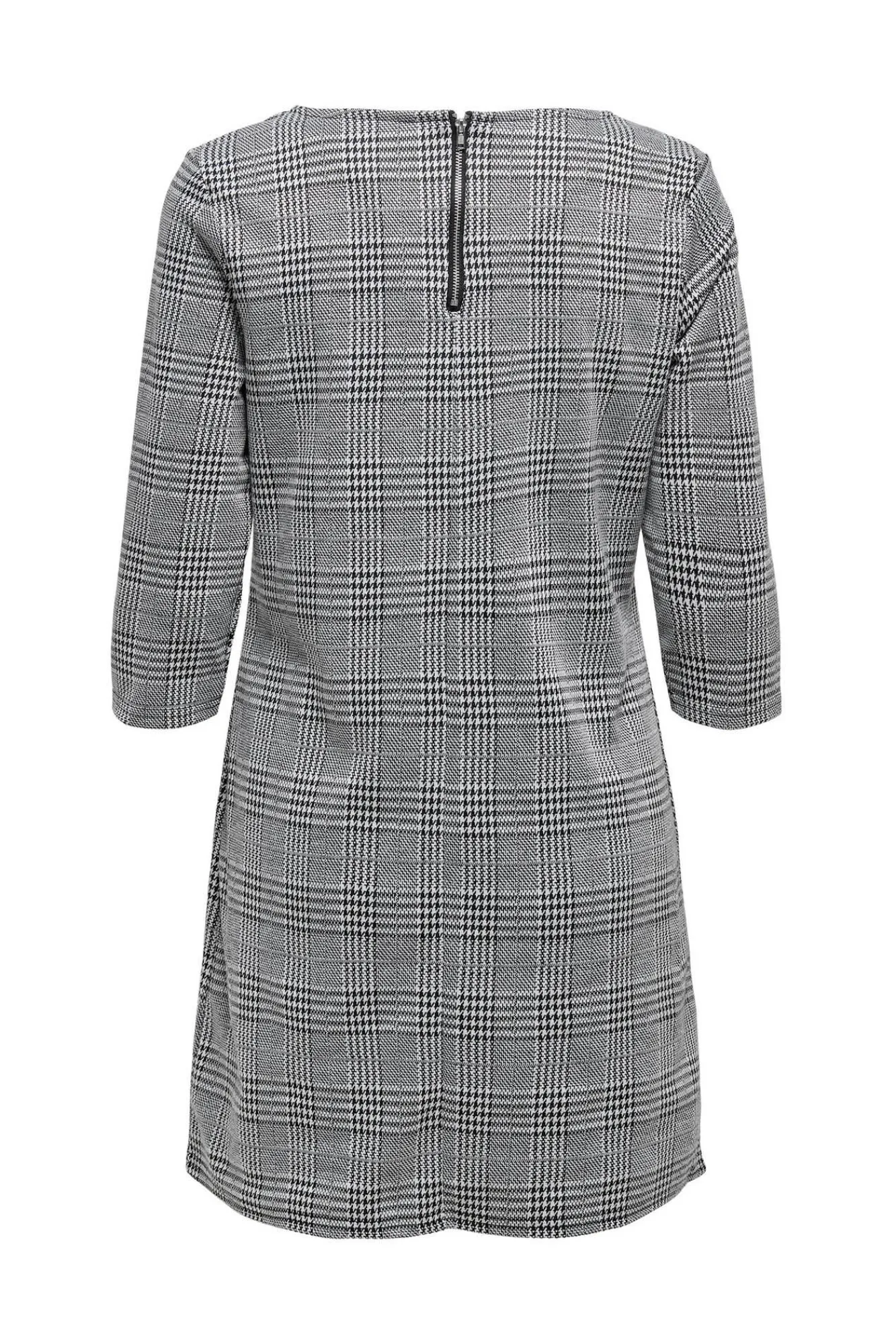 Only Vestido Corto Con Magas 3/4 Negro Hot