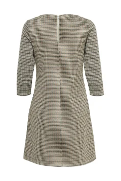 Only Vestido Corto Con Magas 3/4 Blanco Hot