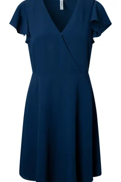 Pepe Jeans Vestido Corto Con Manga Corta. Navy Online