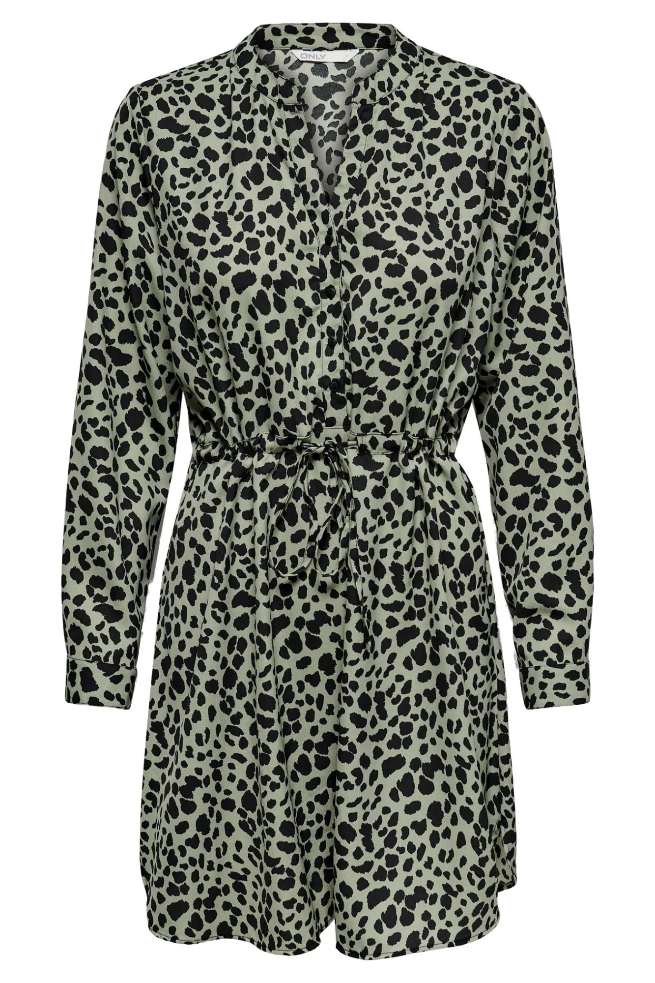 Only Vestido Corto De Corte Tunica Verde