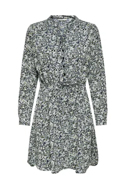 Only Vestido Corto De Corte Tunica Negro Sale