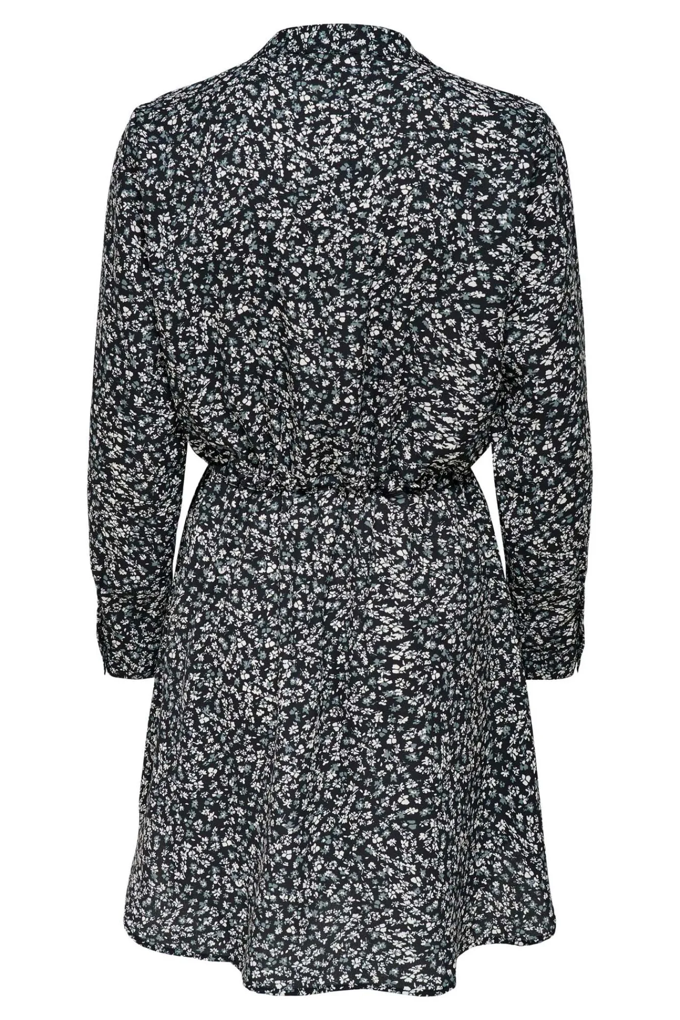 Only Vestido Corto De Corte Tunica Negro New