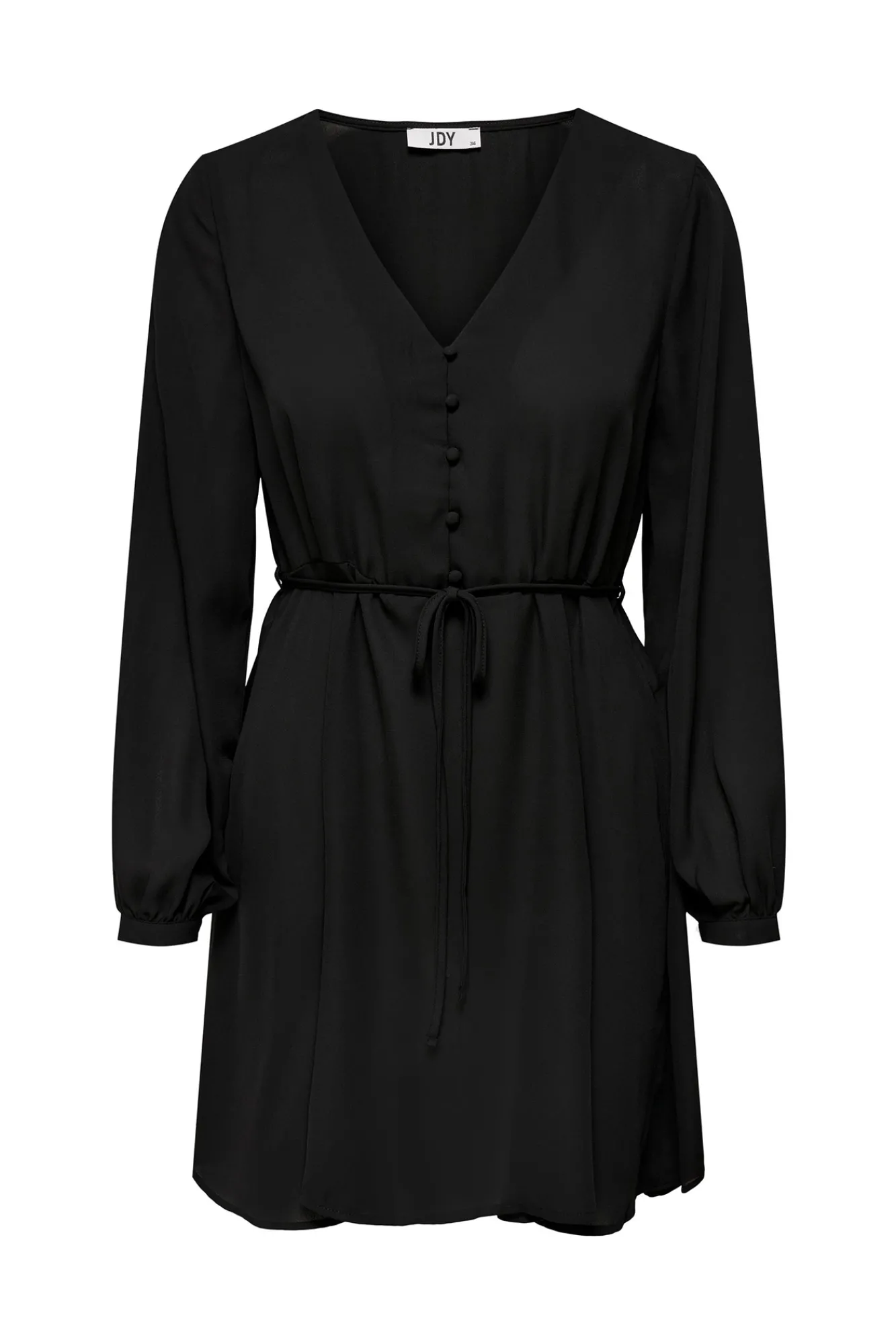 JDY Vestido Corto De Gasa Negro Discount