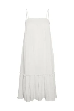 Pieces Vestido Corto De Mujer Blanco Best