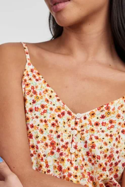 Pieces Vestido Corto De Mujer Blanco Hot