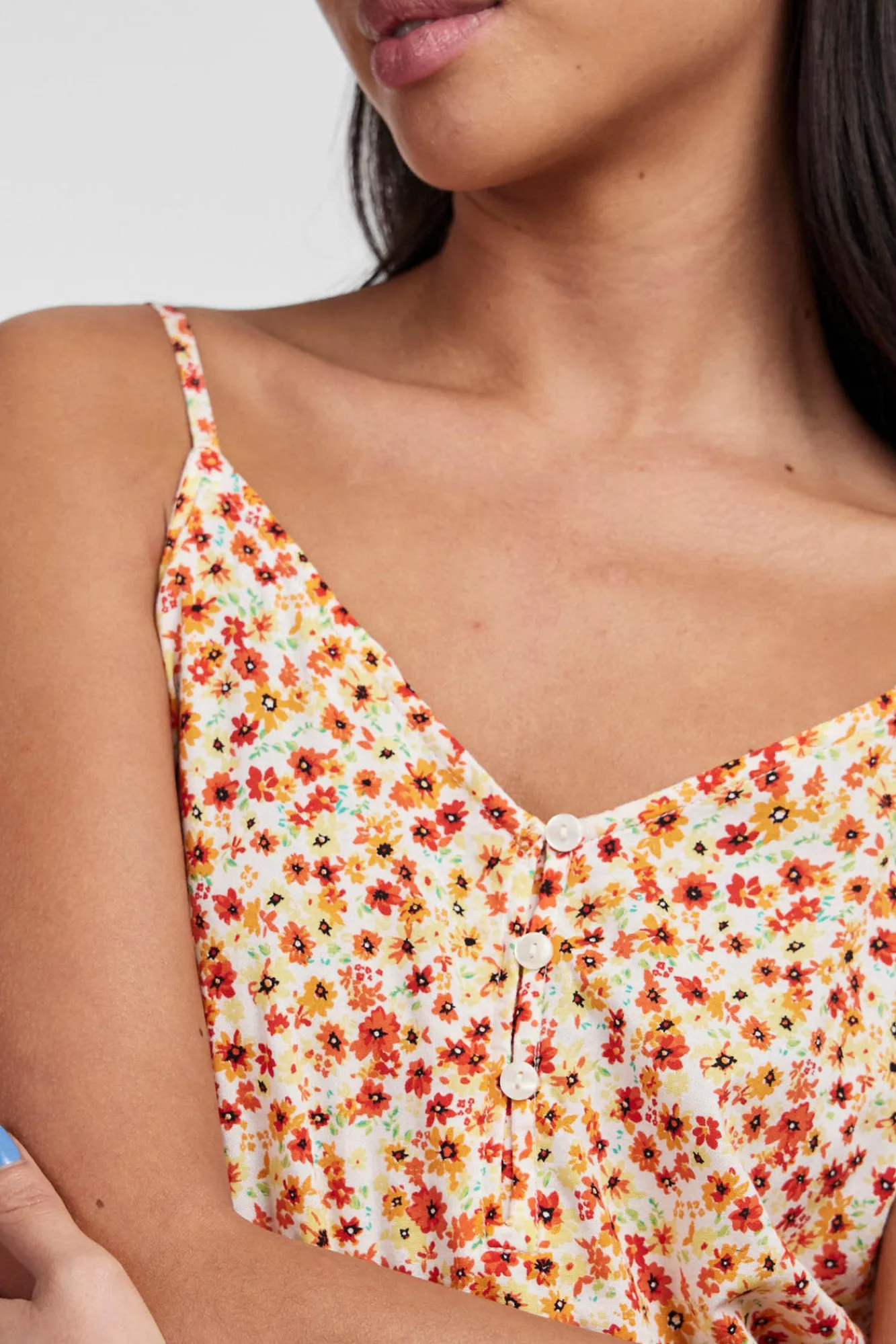 Pieces Vestido Corto De Mujer Blanco Hot