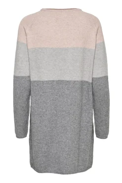 Only Vestido Corto De Punto Rosa Discount