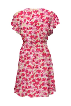 JDY Vestido Corto Estampado Marron Medio Sale