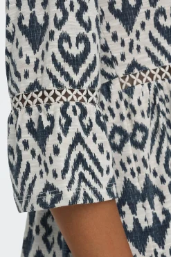 JDY Vestido Corto Estampado Gris Medio Sale