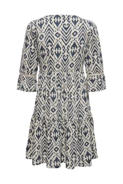 JDY Vestido Corto Estampado Gris Medio Sale