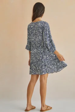 Women'secret Vestido Corto Flores Estampado New