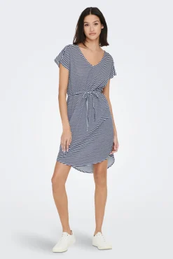 JDY Vestido Corto Fluido Blanco Online