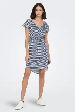 JDY Vestido Corto Fluido Blanco Online