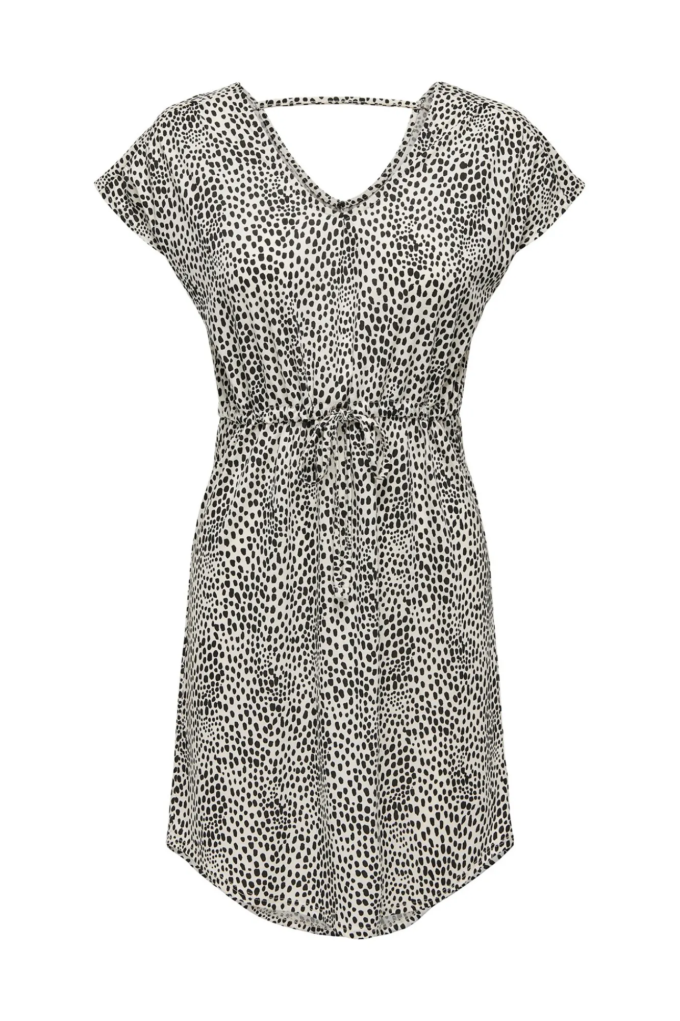 JDY Vestido Corto Fluido Gris Claro New