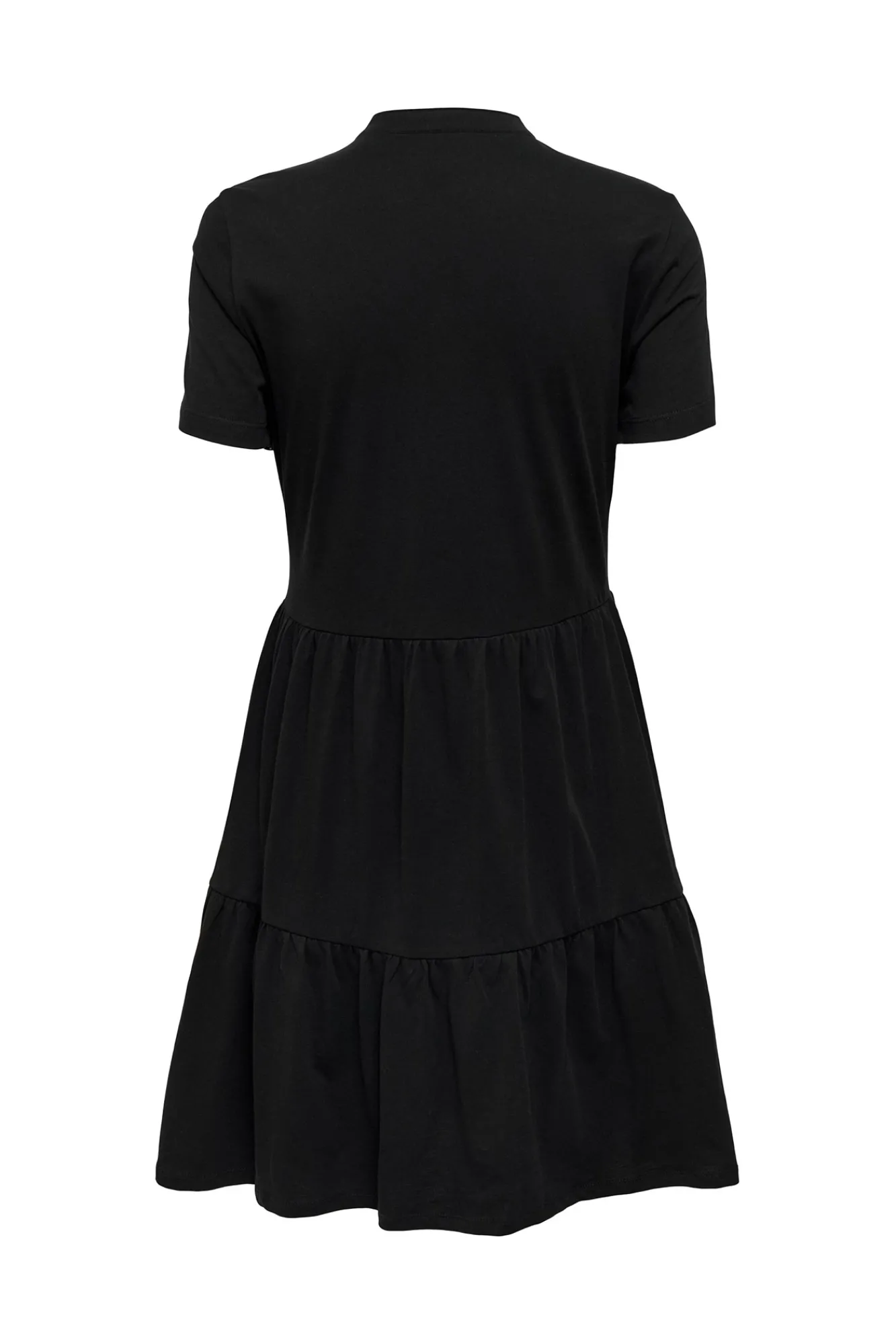Only Vestido Corto Manga Corta Negro Online