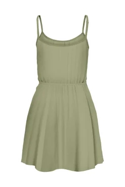 JDY Vestido Corto Sin Mangas Verde Clearance