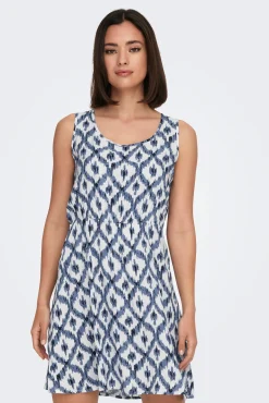 JDY Vestido Corto Sin Mangas Blanco Outlet