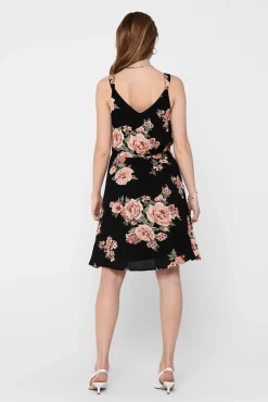 Only Vestido Corto Tirantes Negro Best