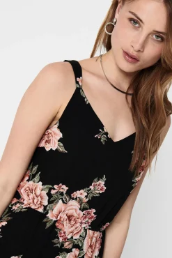 Only Vestido Corto Tirantes Negro Best