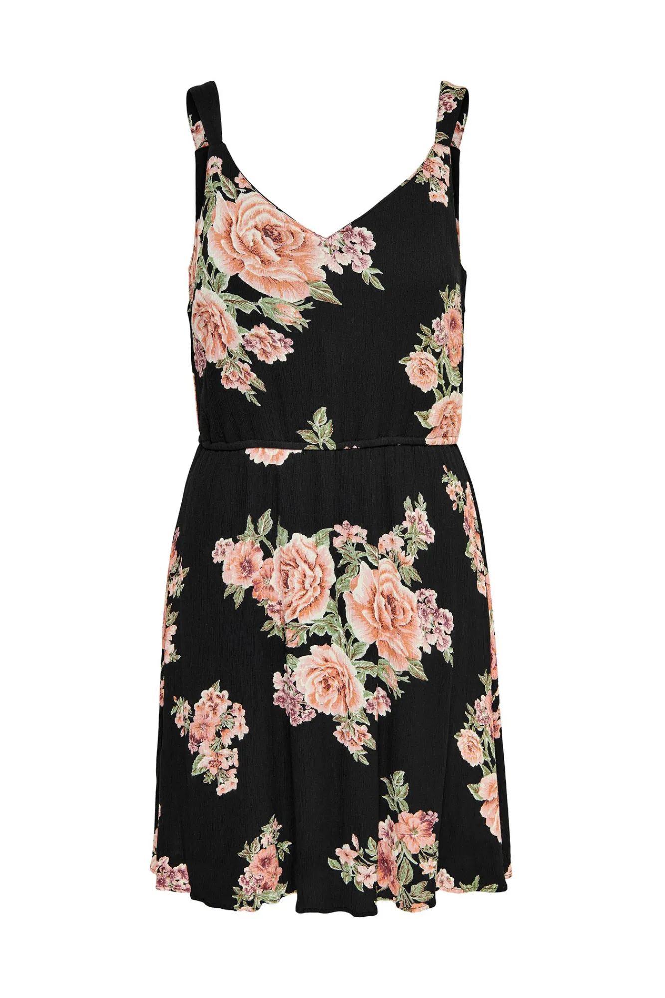 Only Vestido Corto Tirantes Negro Best