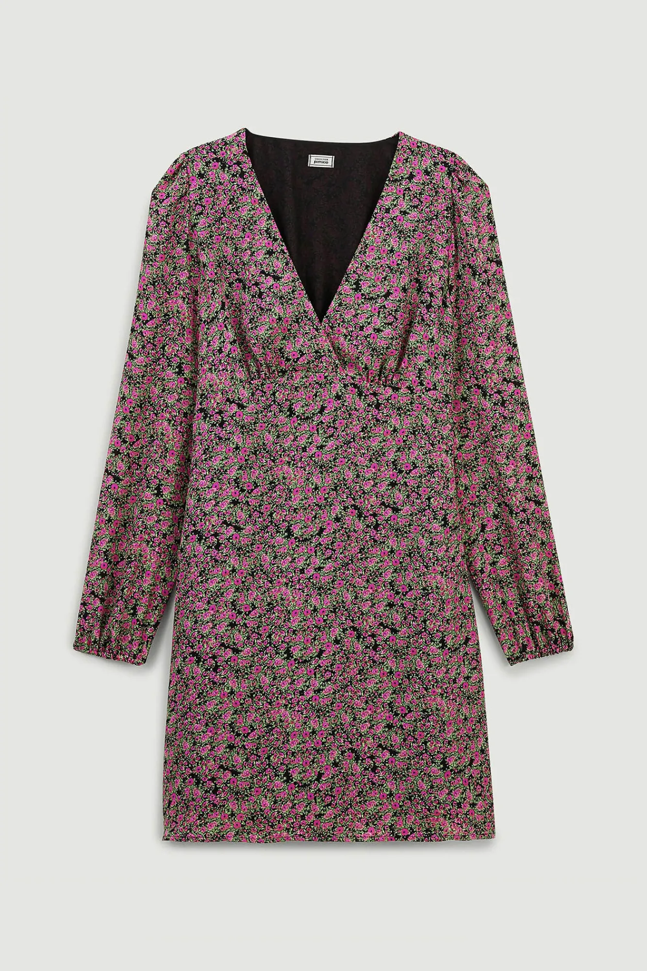 Pimkie Vestido Corto Y Vaporoso Negro