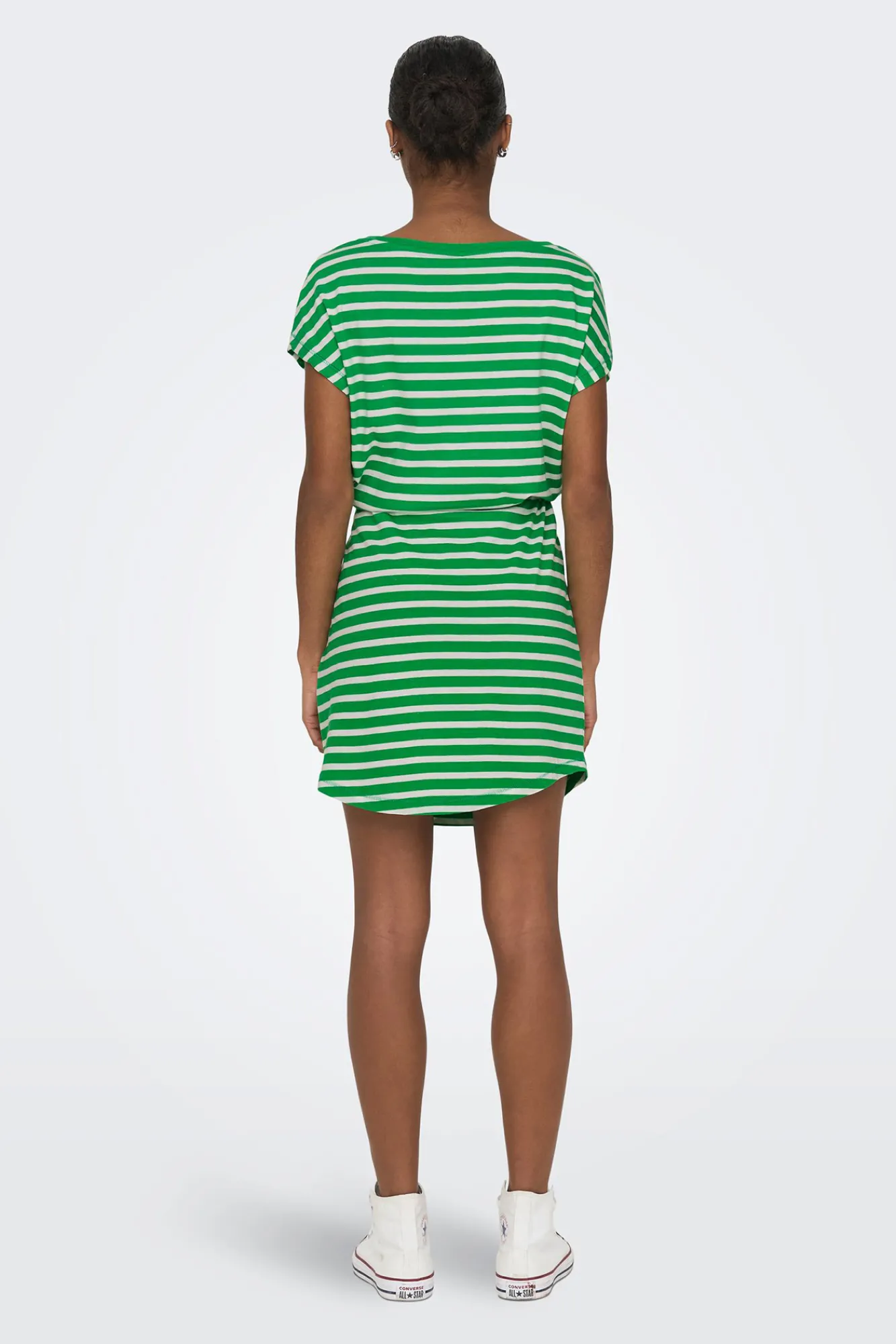 Only Vestido De Corte Holgado Verde Online