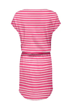 Only Vestido De Corte Holgado Rosa New
